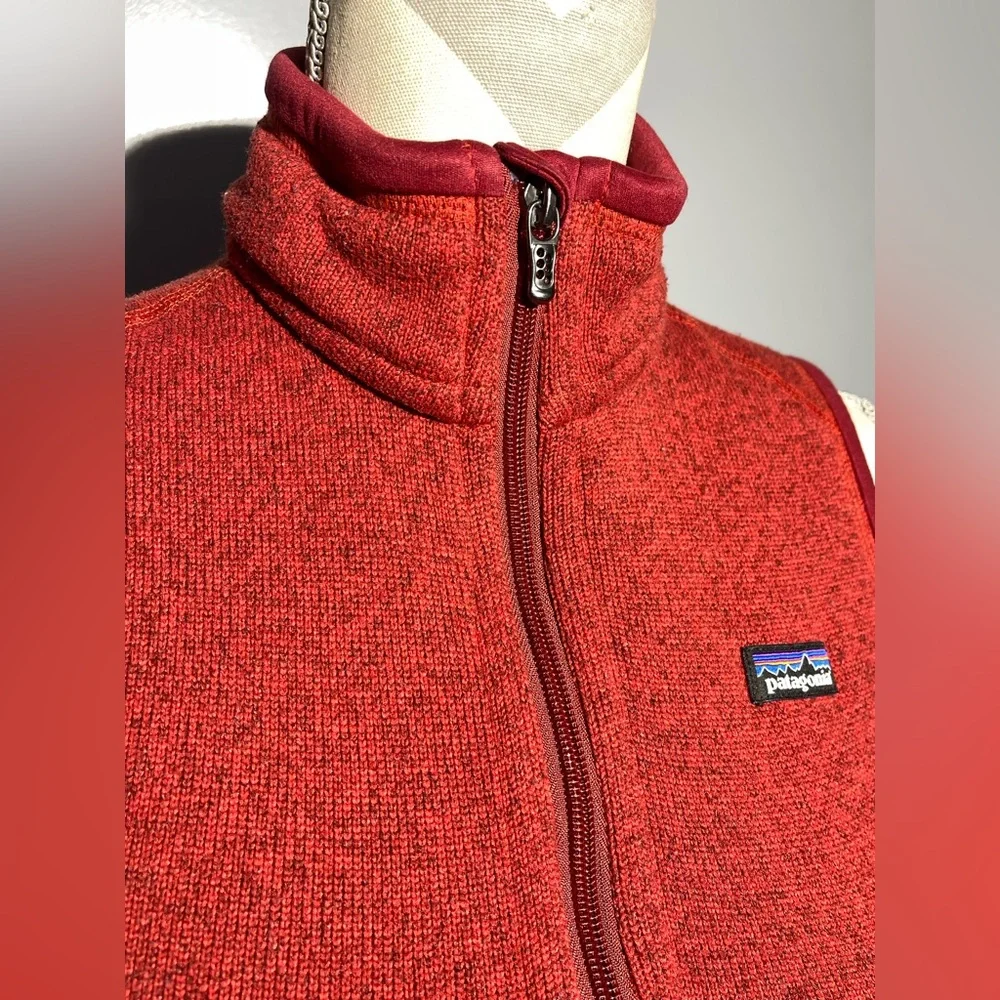 Patagonia Brick Red‎ Fleece Vest